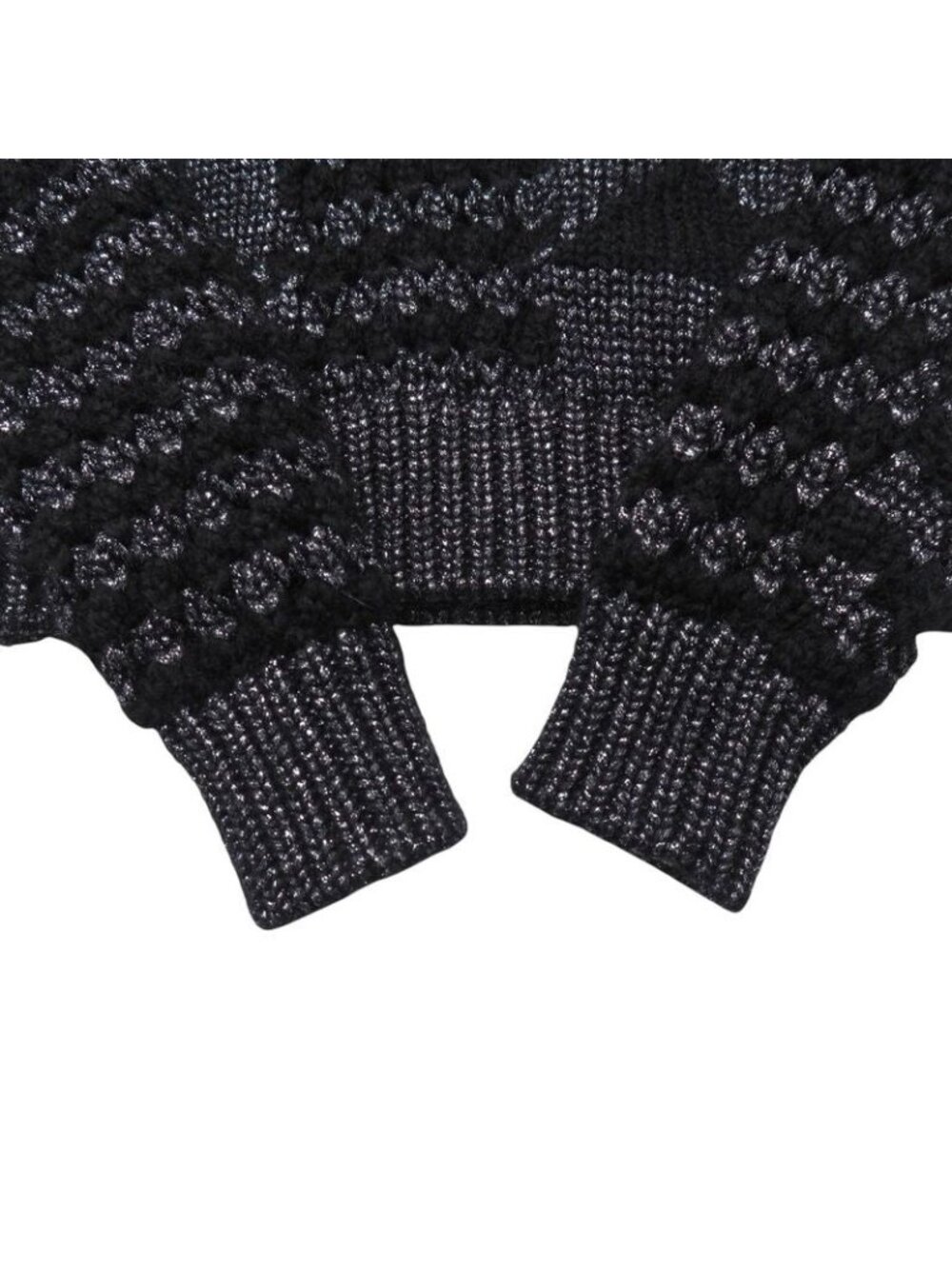 Saint Laurent Paris Sweater Size XS Knit Moheya Blend Alpaca All - Picture 6 of 9